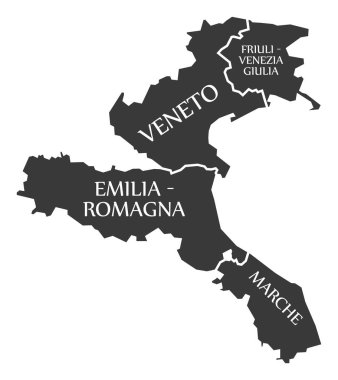 Emilia - Romagna - Marche - Veneto - Friuli - Venezia Giulia Reg