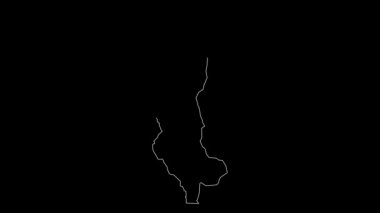 Amazonlar Peru bölgesi haritası canlandırmayı özetliyor