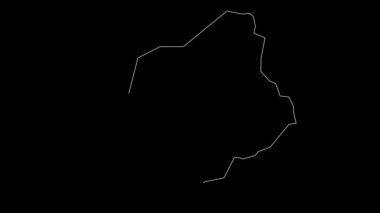 Khost Afganistan eyalet haritası animasyonu