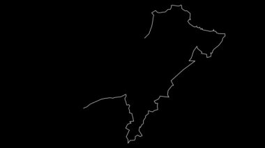 Oran Cezayir vilayetleri harita özeti animasyon