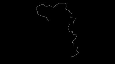 Shirak Ermenistan ilinin haritası animasyonu özetliyor