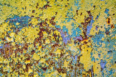 Eski boyalı duvar arka plan duvar kağıdı doku. , eski duvar arka planı çizik kırık. yaratıcı görüntüler