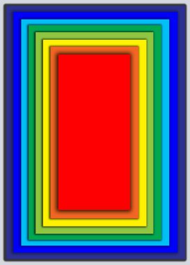 Renkli dikdörtgen çerçeveler. Duvar Sanatı, Alıntı tasarımı, Dekor arkaplanı, Afişler ve İlanlar için.