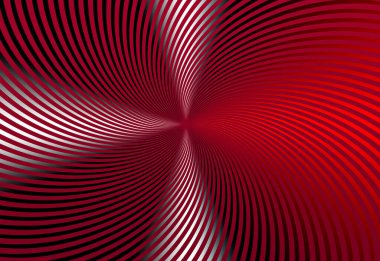 Kırmızı Çizgili Dairesel Parlak Arkaplan