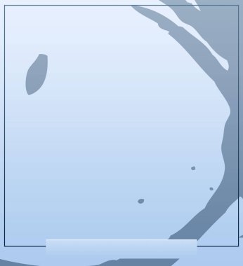 Soft Gradyan Sosyal Medya, Bayrak, Poster, Flyer & Kart İçin Modern Boş Siyah Çerçeve.