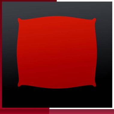Sosyal Medya, Banner, Poster, Flyer & Card için Siyah Arkaplan Şablonu üzerindeki Modern Boş Maroon Şablonu.