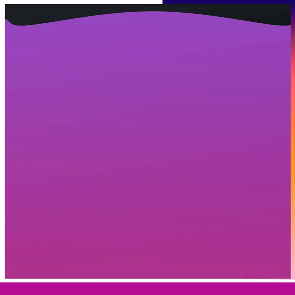 現代の空の紫グラデーション正方形のフレームテンプレート ソーシャルメディア バナー ポスター フライヤー カードのための — ストック写真