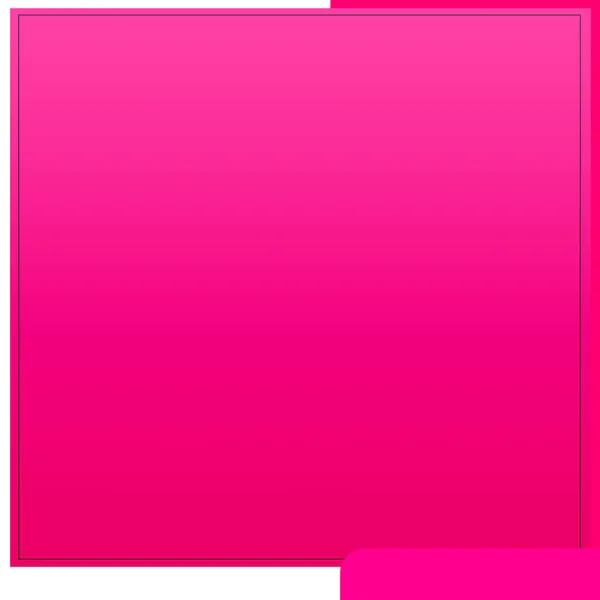 Modern Empty Pink Square Frame Template Social Media Banner Poster — Stock Photo, Image