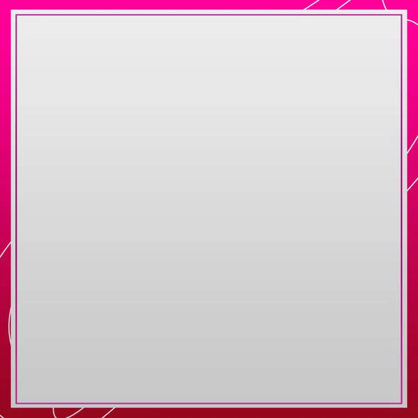 Modern Empty Frame Pink Gradient Background Social Media Post Card — 스톡 사진