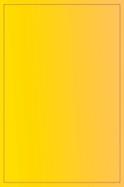 Sosyal Medya, Resim Dönüşümü, Poster, Sancak, Davetiye ve Kutlama Kartı İçin Sarı Gradyan Arkaplanındaki Dikey Boş Noktalı Çerçeve.