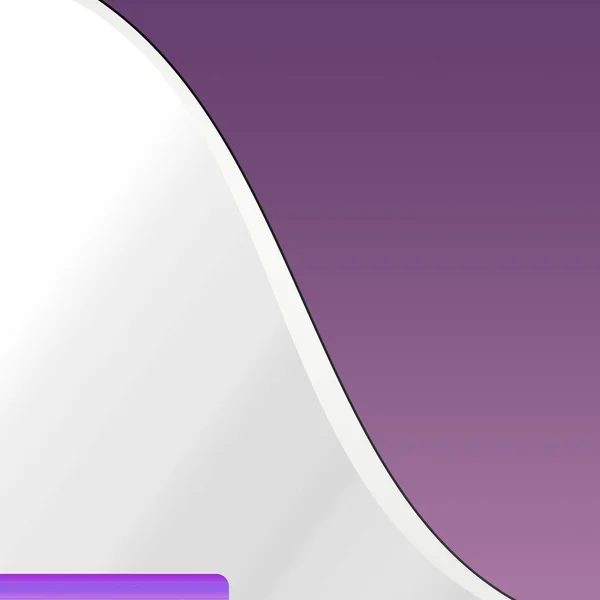 现代空白的白色和紫色背景模板 卡片和社交媒体 — 图库照片