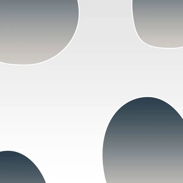 白を基調としたモダンな空グレーの図形テンプレート バナー ポスター カード ソーシャルメディア用 — ストック写真