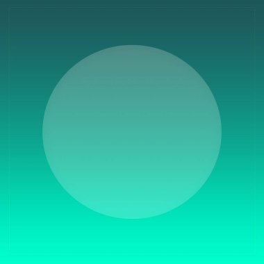 Modern Gradyan Şablon Şablonu, Poster, Kartlar ve Sosyal Medya Üzerine Boş Yumuşak Çember