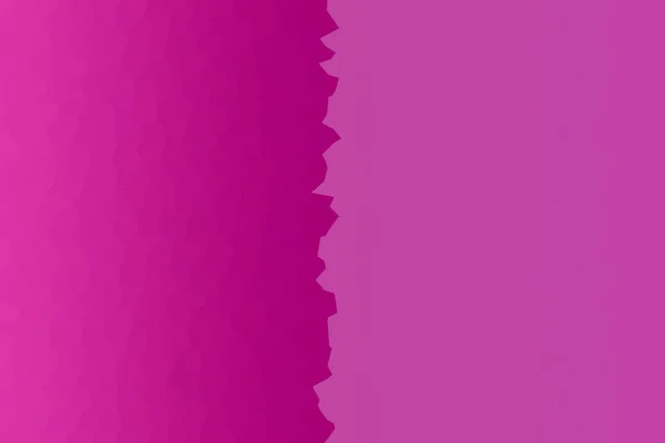 赤紫外線低ポリグラデーション結晶の背景で片側ベクトルイラスト — ストック写真