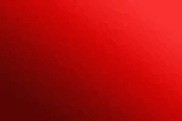 Moderno Rosso Liscio Basso Poligono Gradiente Cristallizzare Sfondo Illustrazione — Foto Stock