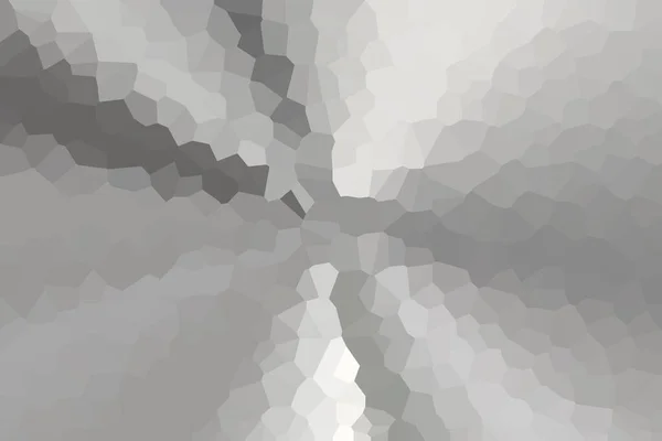 現代グレー滑らかな低ポリグラデーション結晶化背景イラスト — ストック写真