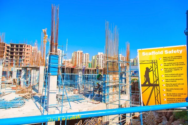 Jabalpur, Madhya Pradesh India - Mayıs 2019: Jabalpur 'da yeni inşa edilen binaların manzarası