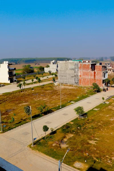Indore Madhya Pradesh India Enero 2020 Vista Pueblo Indore — Foto de Stock