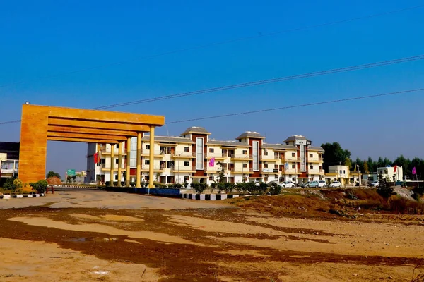 印度马哈拉施特拉邦浦那 2020年1月 浦那新社会的宏伟入口 — 图库照片