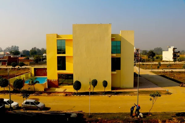 Jodhpur Rajasthan Inde Janvier 2020 Vue Par Drone Bâtiment Jodhpur — Photo