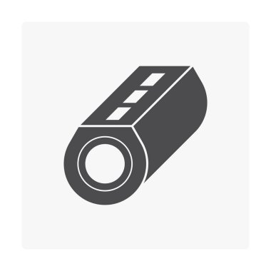 Beyaz simgesine sokak cilt payı.