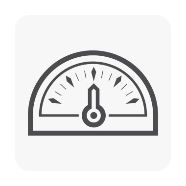 Ölçerin ölçer simgesi Beyaz.