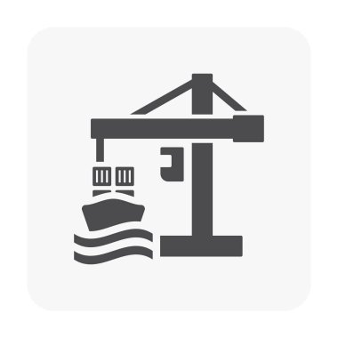 Beyaz arkaplanda gönderme simgesi.