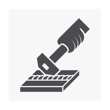 Kaynak çalışma ve aracı simge seti.