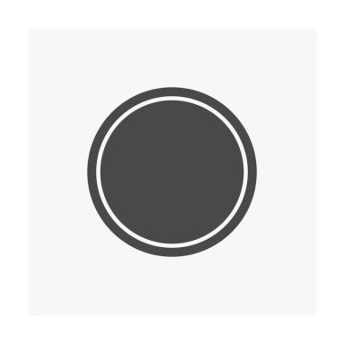 Beton blok kat simgesi Beyaz.