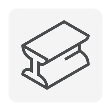 Çelik ürün simge seti, 48 x 48 piksel ve düzenlenebilir inme.