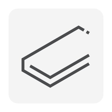 Çelik ürün simge seti, 48 x 48 piksel ve düzenlenebilir inme.