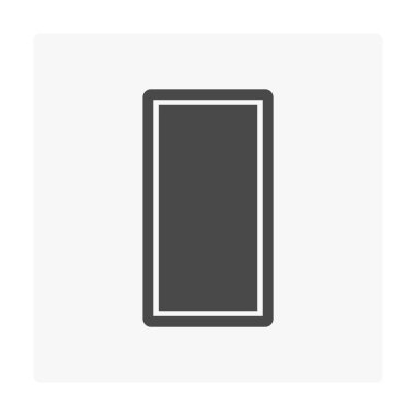 Beton blok kat simgesi Beyaz.