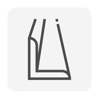 Çelik ürün simge seti, 48 x 48 piksel ve düzenlenebilir inme.