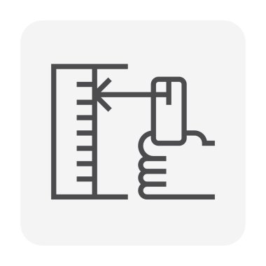 Kaynak işi ve araç simgesi, 64x64 Mükemmel piksel ve düzenlenebilir vuruş.