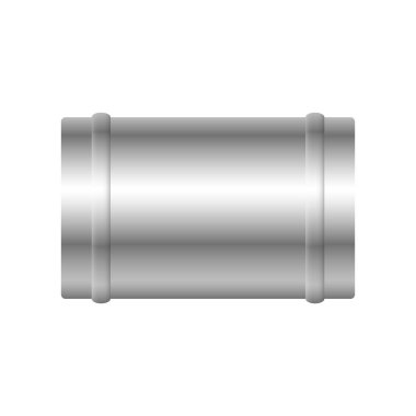 Beyaz arka plan üzerinde izole hava kanalı vektör tasarımı.