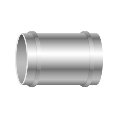 Beyaz arka plan üzerinde izole hava kanalı vektör tasarımı.