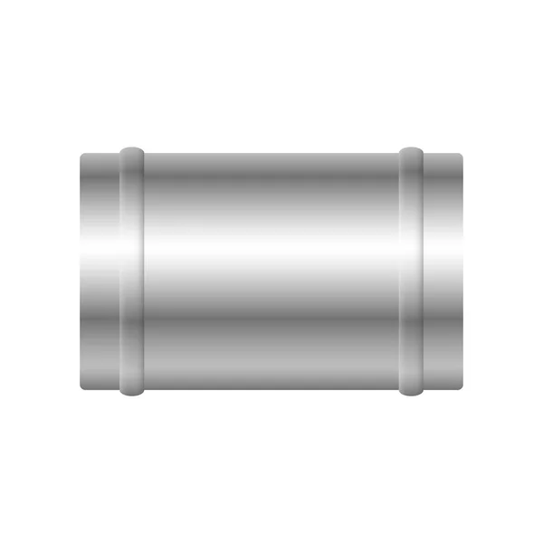 Conception Vectorielle Conduit Air Isolé Sur Fond Blanc — Image vectorielle