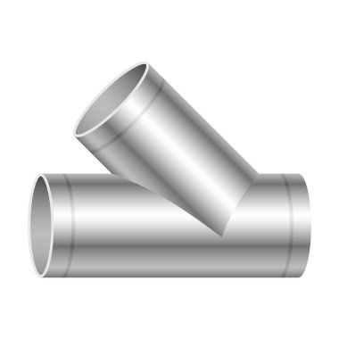 Beyaz arka plan üzerinde izole hava kanalı vektör tasarımı.