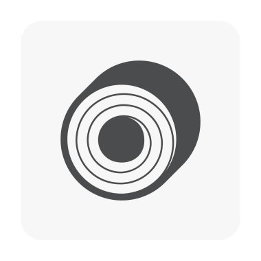 Beyaz metal ürün simgesi.