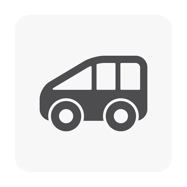 Vehicle Icon White — Stock Vector