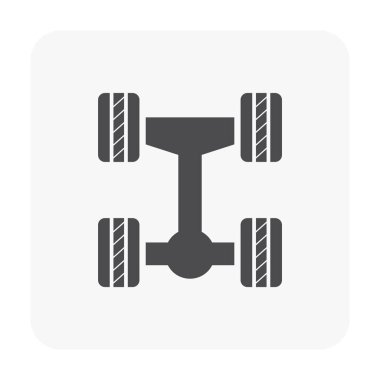 Beyaz araba çarpışma testi simgesini.