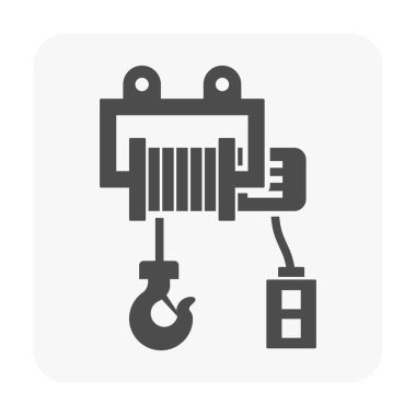 Beyaz simgesine vinç.