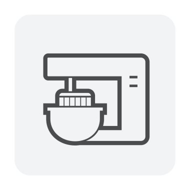 Gıda İşleme Sanayi ve üretim satırı simgesi.
