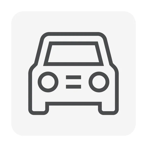 Іконка Автомобіля 48X48 Ідеальний Піксель Регульований Хід — стоковий вектор