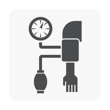 Kan testi ve beyaz aracı simgesini.