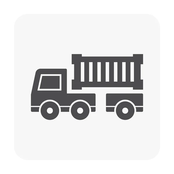 Shipping Delivery Icon White Background — Stock Vector