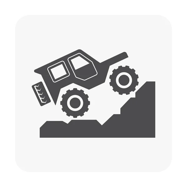 Vector Icon Design Road Vehicle — Stock Vector