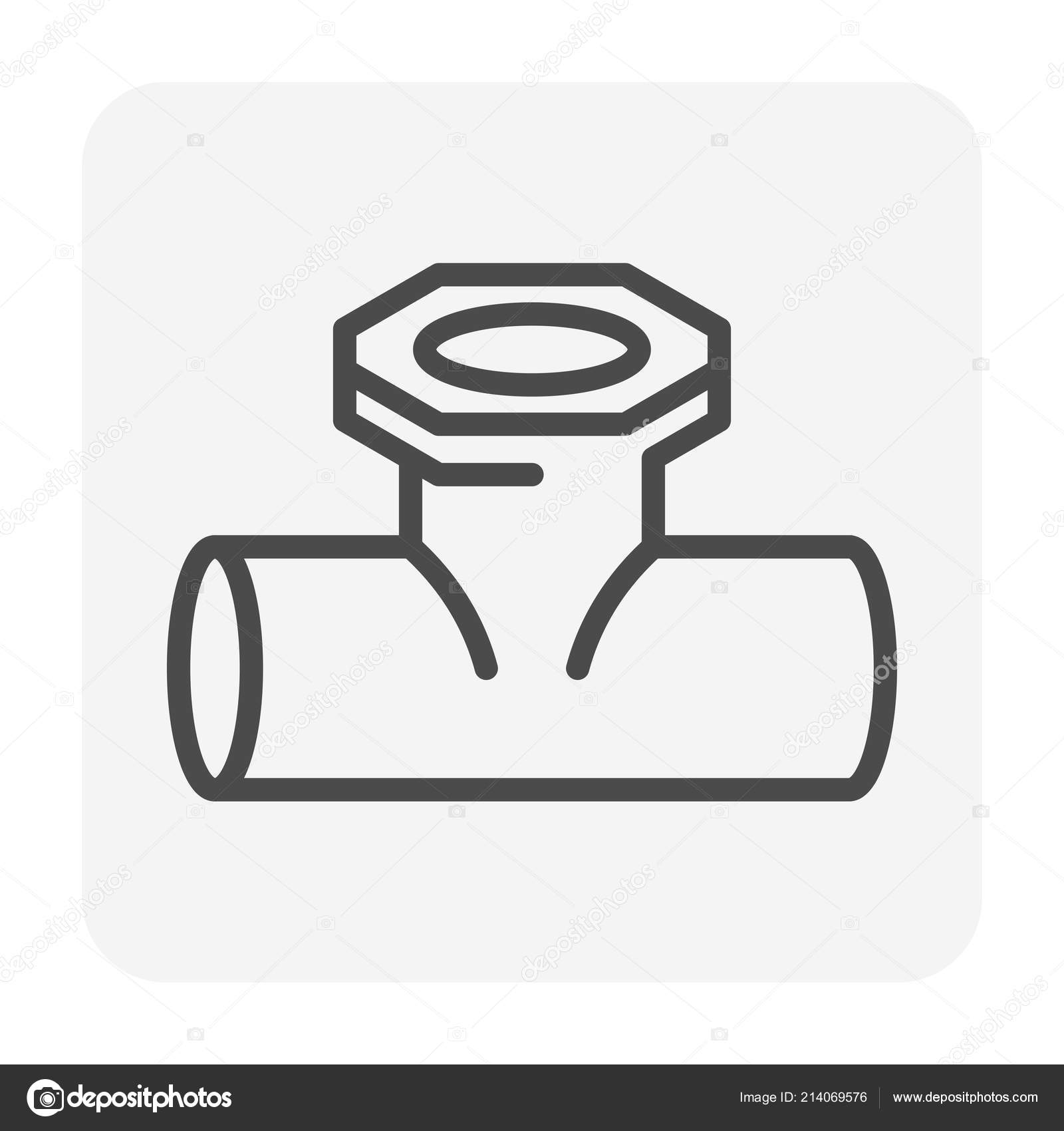 Encaixe Peça Para Encanamento Tubulação Vetor de ©roncivil 214069576, image size:1600x1700