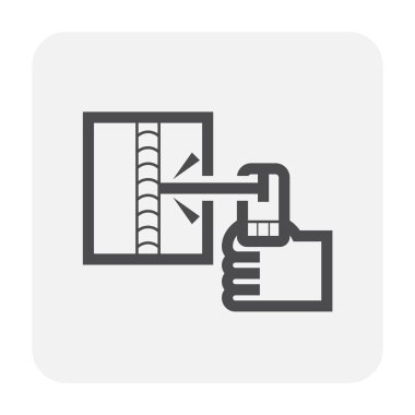 Kaynak çalışma ve araçlar simgesi.