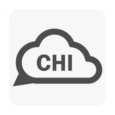 Beyaz dil simgesini.